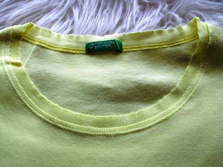 Krásne tričko kiss-benetton výborný stav, benetton,140