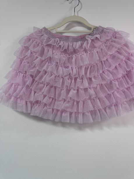 H&m ružová tutu sukňa pre princeznú veľ. 134, h&m,134