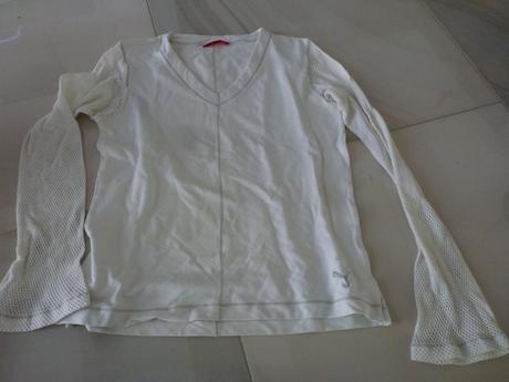 Puma tričko s dierkovanými rukávmi, puma,l