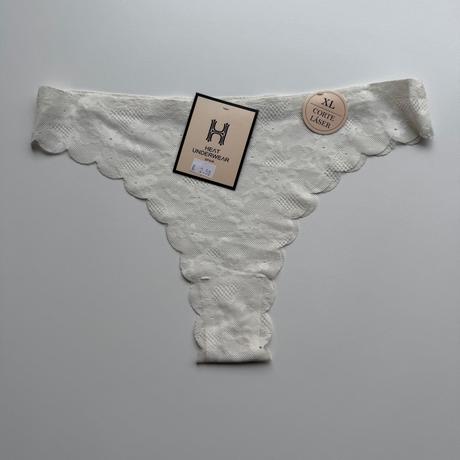 Bezšvové čipkované brazilky 85009, l / xl