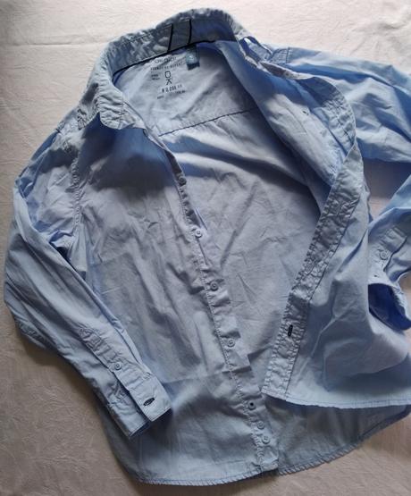 Svetlomodrá košeľa - veľ. 138 / 140, 140