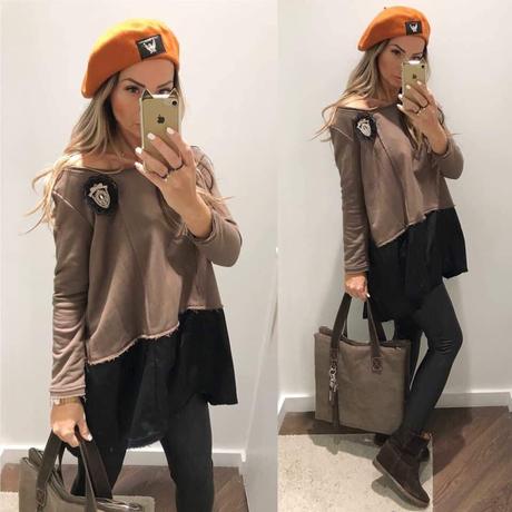 Mikinové šaty by o la la, s