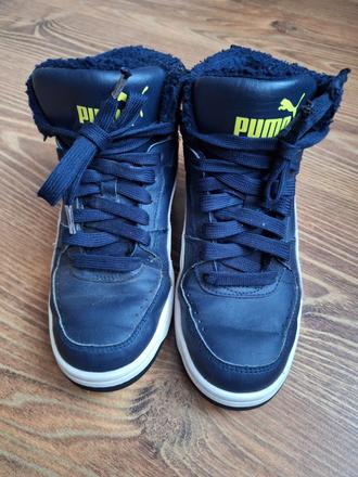 Chlapčenské topánky na zimu, puma,35