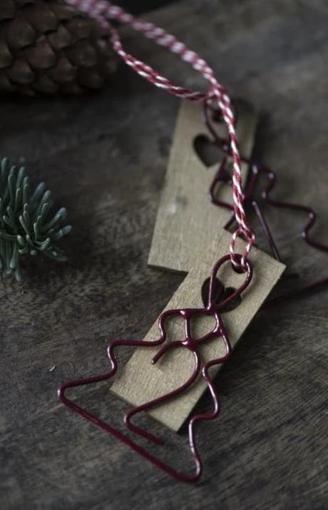 Kovové adventné čísla stromčeky ib laursen, 