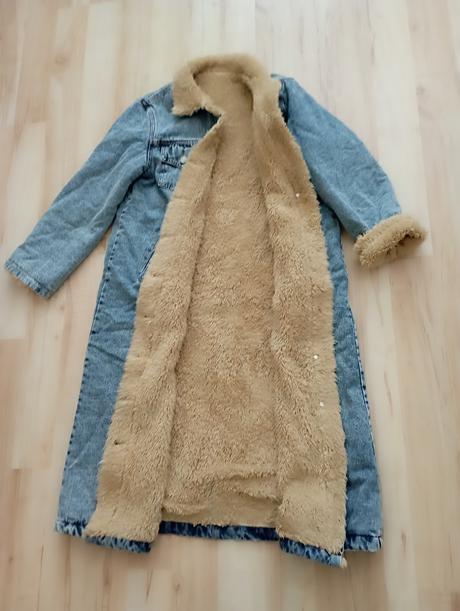 Dlhý rifľ.kabát, m