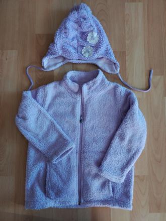 Svetrik + čiapka, 110