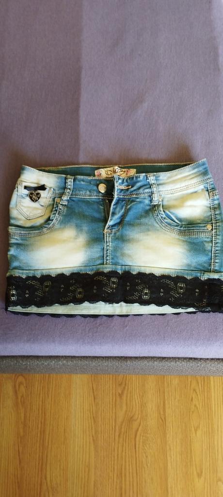 Riflová minisukňa my77, xs