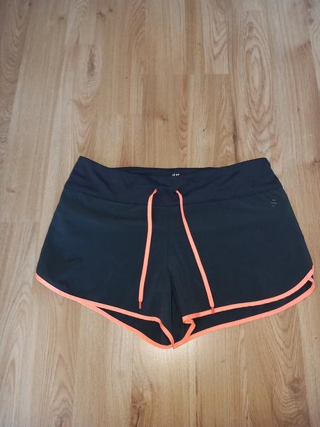 Sivé šortky h&m 40/m/l, h&m,m