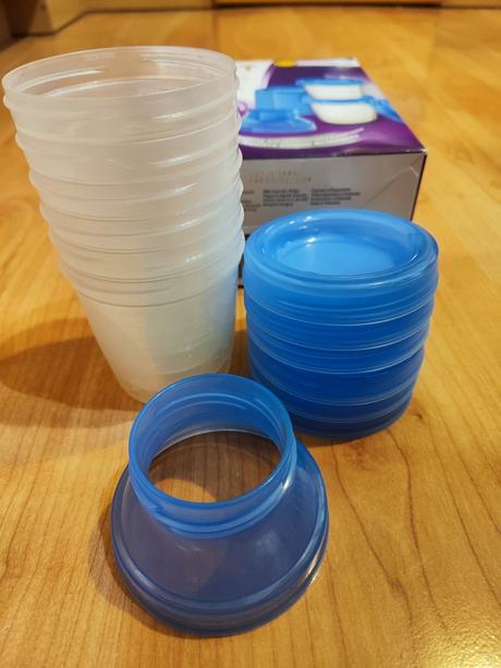 Avent poháre na príkrmy / mlieko, avent