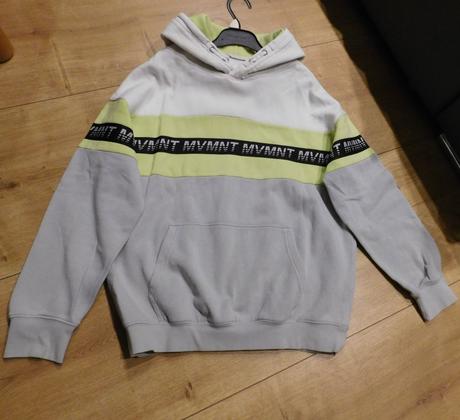 Šedá mikina, h&m,158