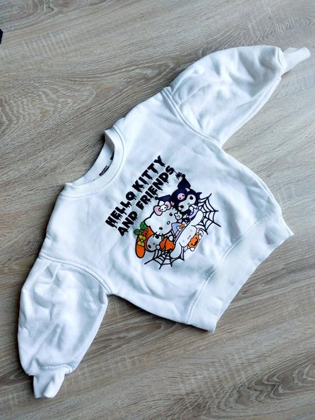Halloweenska mikina hello kitty 92, hello kitty,92