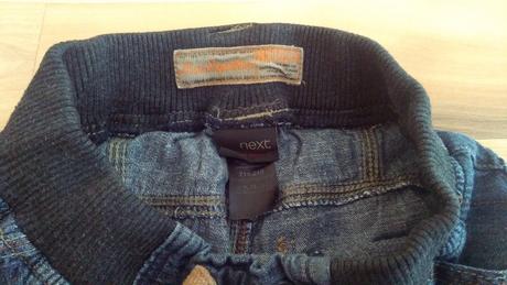 Tmavomodré, tenšie rifle, 5-6r., next,116