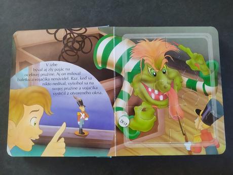 Kniha s puzzle cínový vojačik,
