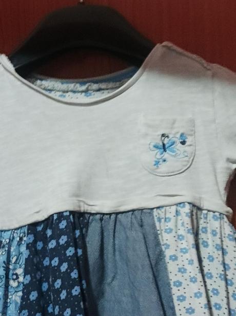 Dievčenske šatočky v štýle patcheswork, f&f,92