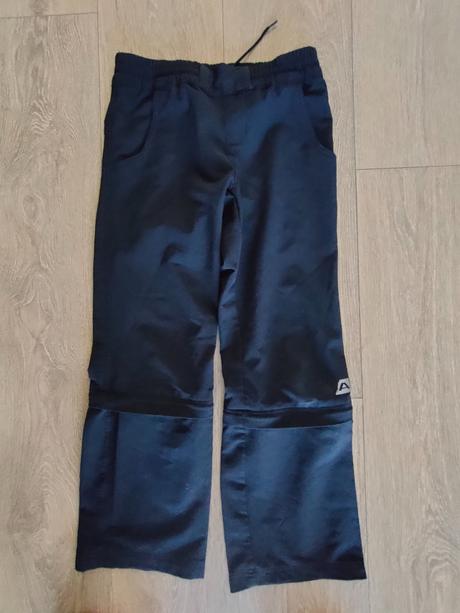 Detské softshell.nohavice alpine pro 2v1, 128-134, alpine pro,128