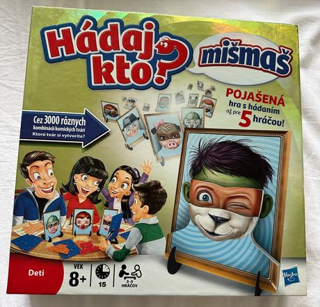 Hádaj kto - mišmaš - hasbro za 10eur,