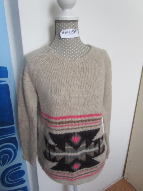 Teplý znač. pulóver - 450, next,m