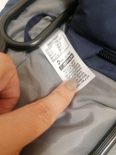 Dámska turistická bunda decathlon, decathlon,xs