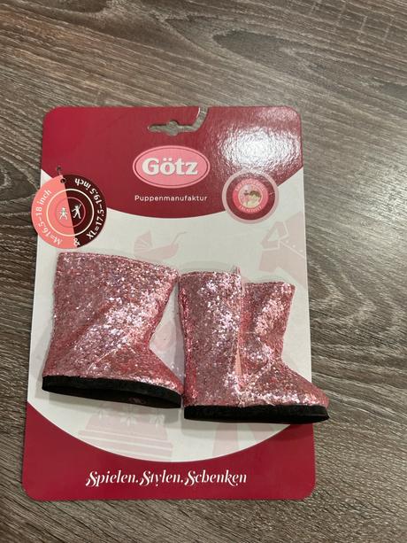 Gotz nove cižmičky s flitrami pre babiku, 