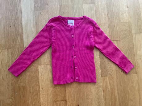 Ružový dievčenský svetrík, f&f,92