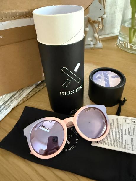 Detské slnečné okuliare maximo uv 400 ružovofialov, 