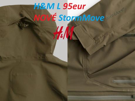 3-vrstvová softshellová bunda hm kaki, h&m,l