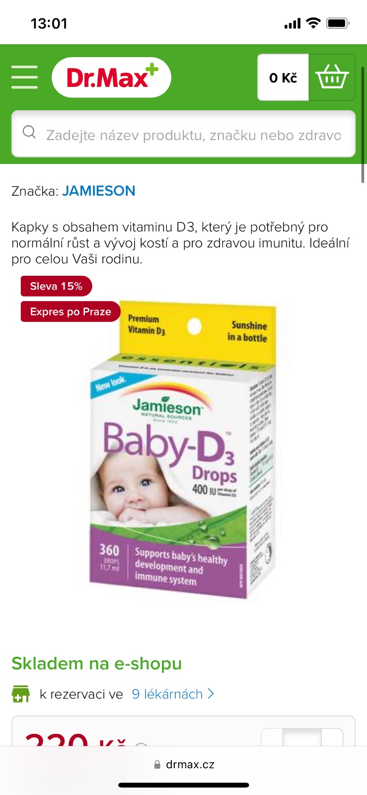Vitamín D pre deti - Modrý koník