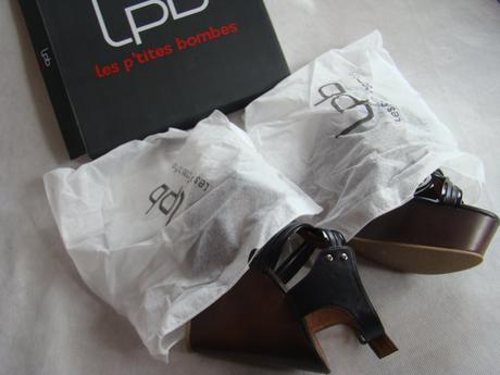 Nenosene les petit bombes  klinové sandále, 39