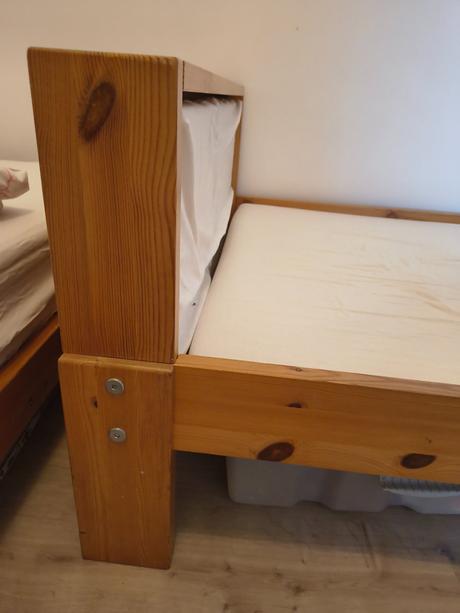Ikea rastúca posteľ s matracom pre 1-7 rocneho, šírka (cm): 80,dĺžka (cm): 200