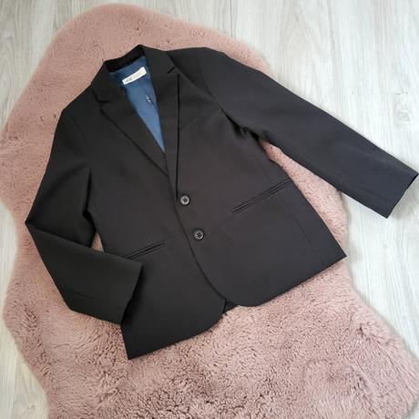 128 cierne sako, h&m,128
