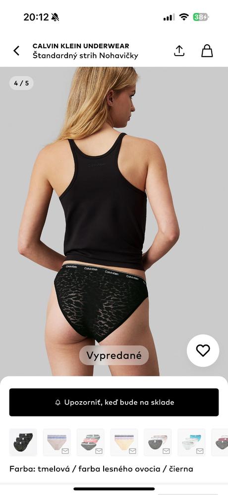 Nohavičky calvin klein 3-pack nové, calvin klein,s