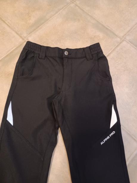 Softshelove nohavice 152/158, alpine pro,152