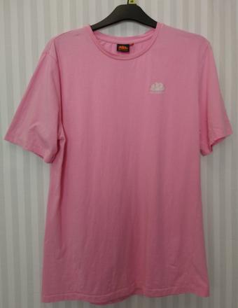 Pánske ružové tričko s motívom, sundek, m, m