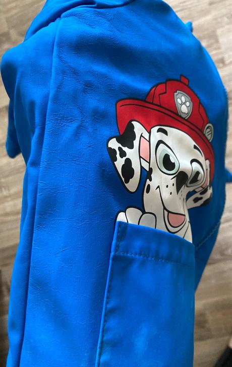 Prechodná nepremokavá bundička paw patrol, f&f,110