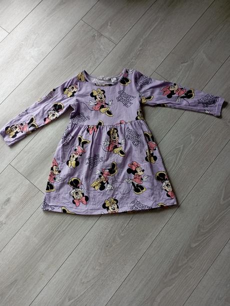 Šaty s minnie, h&m,110