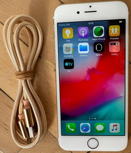 Apple iphone 6 64 gb gold s káblom funkčný, apple