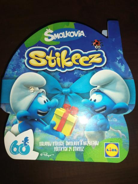 Stikeez šmolkovia kompletný album, 