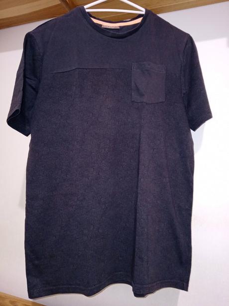 Tmavosivé tričko s vzormi 158/ 164, 158