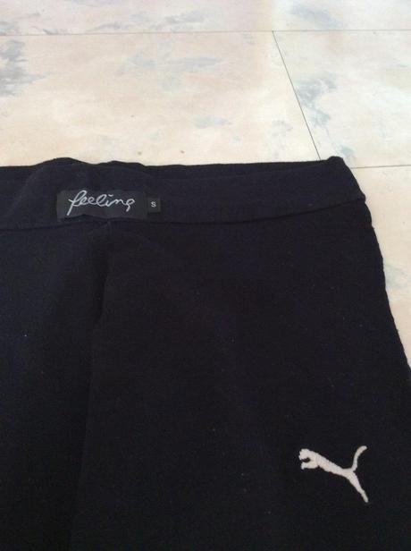 3/4 legíny na cvičenie, l