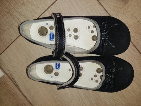 Kožené balerínky chicco, papučky zdarma, chicco,31