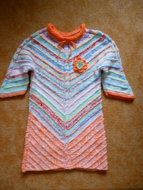 Ručne pletená tunika, 134