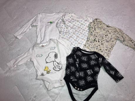 5x body s dlhým rukávom, 62