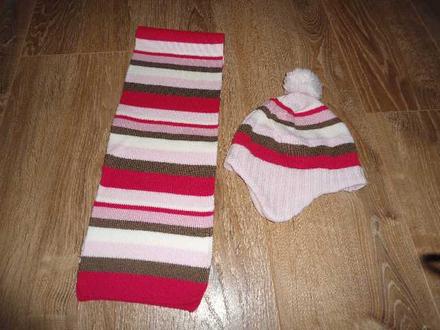 Čiapka a šál hm, h&m,116