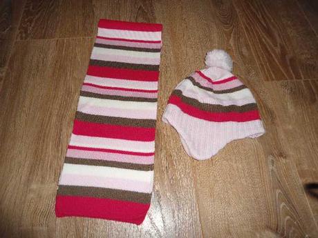 Čiapka a šál hm, h&m,116