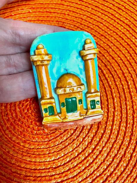 Keramické hand made magnetky 3 ks, 