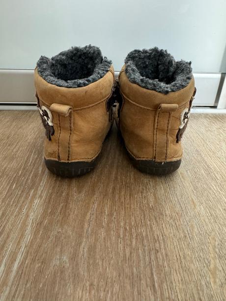 Kožené vyteplené barefoot d.d.step, d.d.step,21