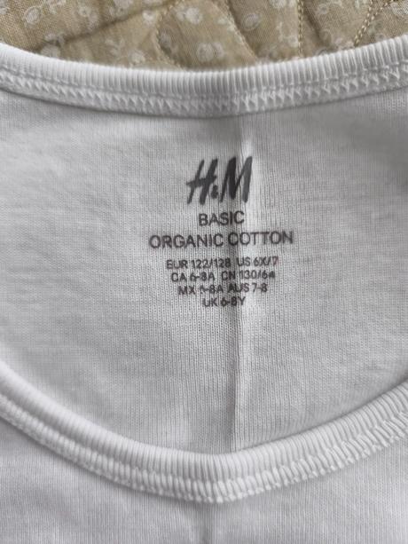Detské tielka, h&m,122