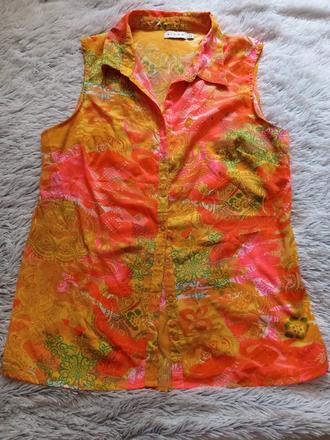 Farebná letná bluzka, 46