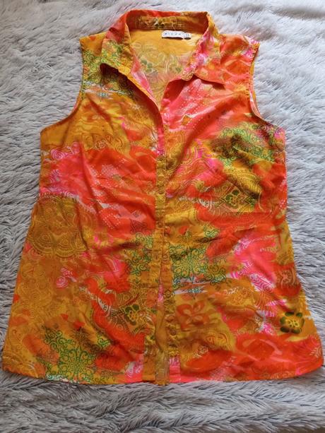 Farebná letná bluzka, 46