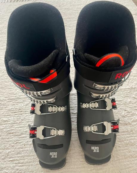 Detske lyziarky rossignol hero jr 65 meteor grey, rossignol,33